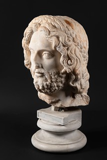 Sculptor of the Roman Empire, attributed to
Large marble head