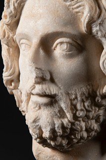 Sculptor of the Roman Empire, attributed to
Large marble head