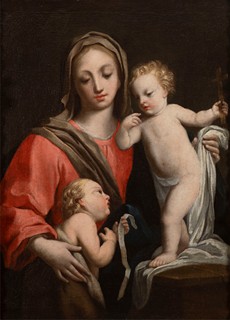 Jacopo Amigoni (1682–1752)
Madonna with baby Jesus and John the Baptist