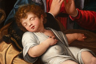 Bernardino Cesari (1571–1622)
The Madonna and Sleeping Child with Infant Saint John