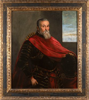 Domenico Robusti, also known as Domenico Tintoretto, (1560 – 17 May 1635)
Portrait of a Venetian commander