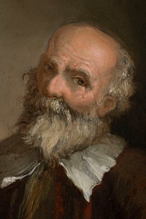 Johann Gabriel Lentzner (1737–1800) Attributed 
Portrait of an old man