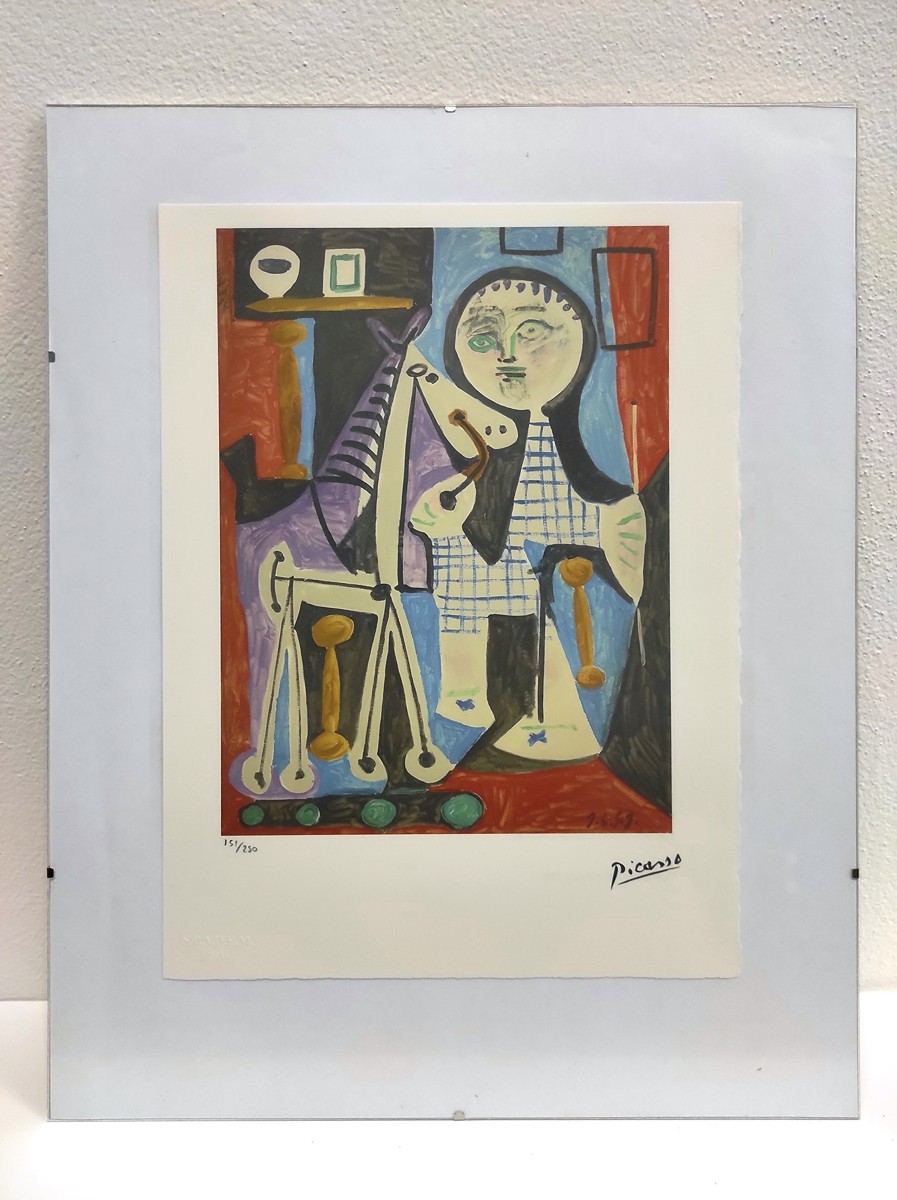 Pablo Picasso (1881 - 1973) - Claude a deux ans
