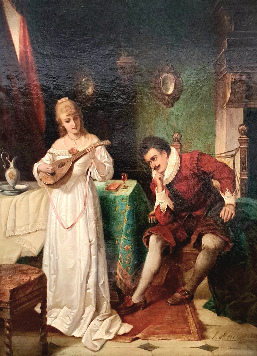 Josef Haier (1816 - 1891) - Lekce hudby