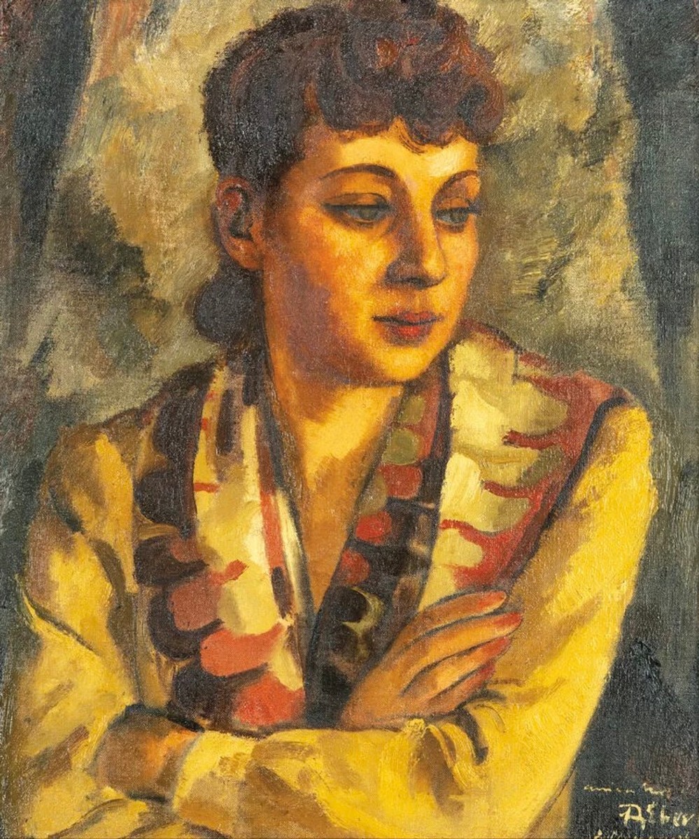 František Zdeněk Eberl (1887 - 1962) - Portrét dívky