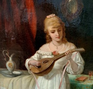 Josef Haier (1816 - 1891) - Lekce hudby