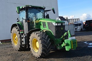 JOHN DEERE 7R 290 KOLOVÝ TRAKTOR