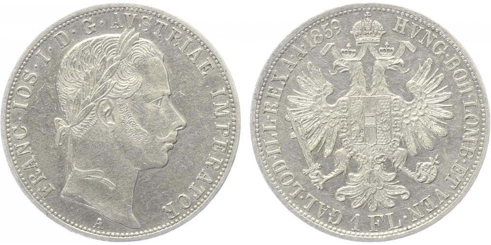 Rakouská a spolková měna, 1857 - 1892