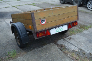 PŘÍVĚSNÝ VOZÍK DOMÁCÍ VÝROBY