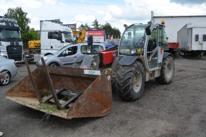 MASSEY FERGUSON TELESKOPICKÝ MANIPULÁTOR+VIDLE