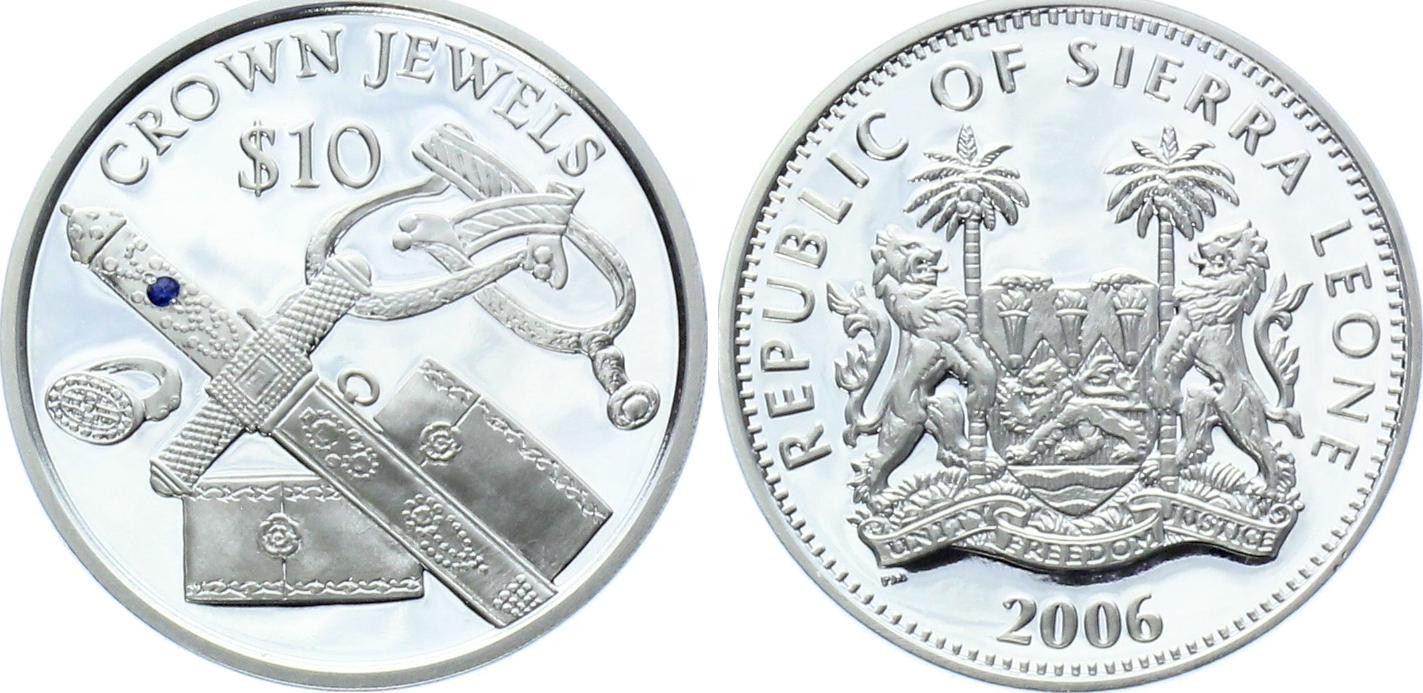Sierra Leone 10 Dollars 2006