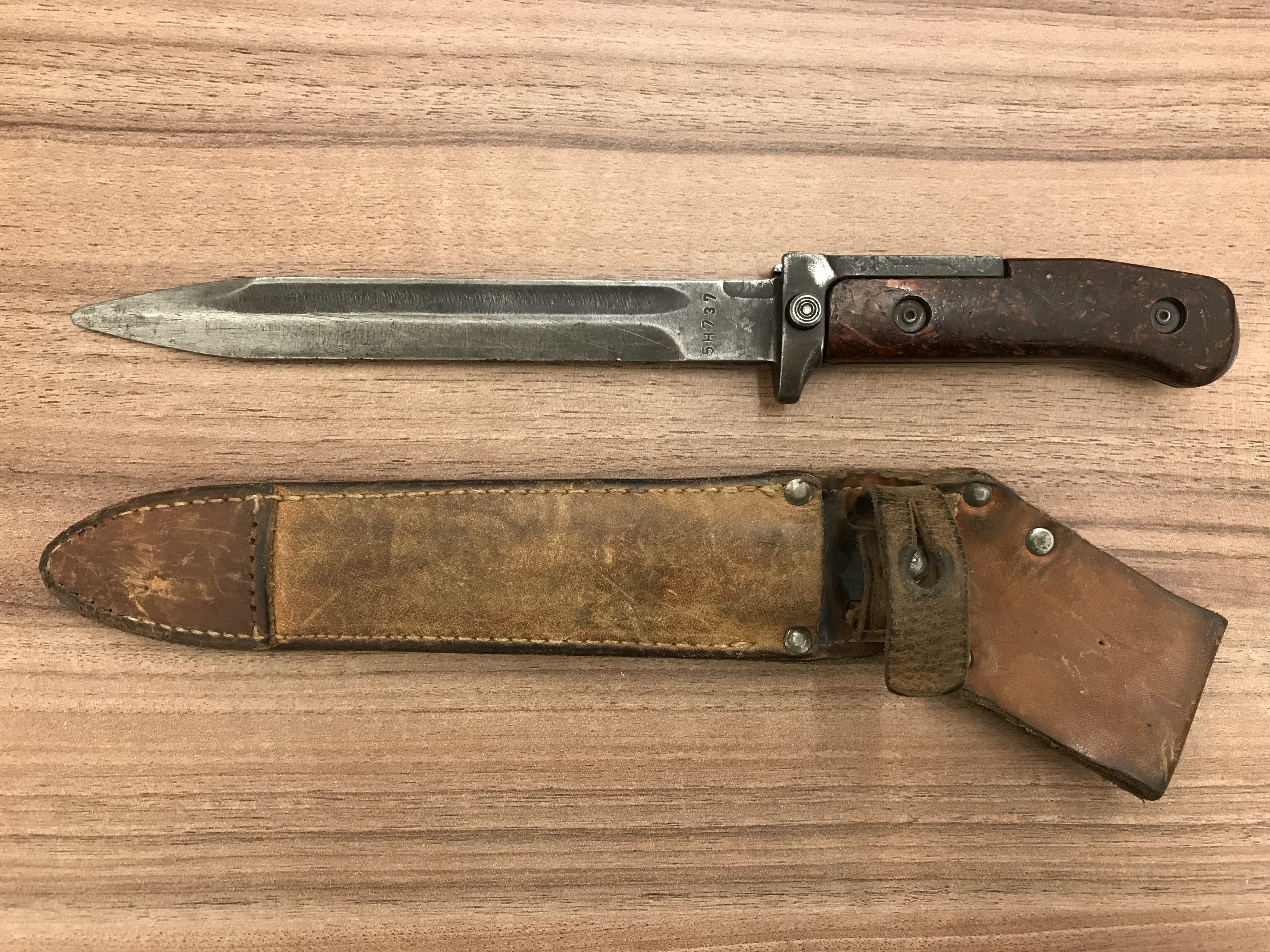 Czechoslovakia Army Bayonet - Made for Sa vz. 58 Assault Rifle