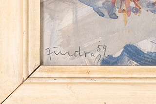 Jaromír Jindra (1895–1984) - Koupaliště na Šeberáku