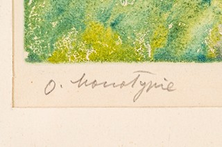 Oskar Matýsek (1885–?) - Chalupa v horách