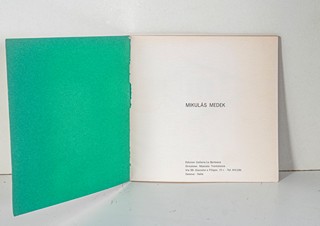 Mikuláš Medek (1926–1974) - Katalog výstavy, obsahuje 1 podepsanou litografii 15/100