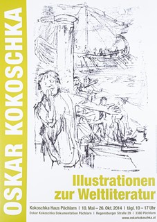 Oskar Kokoschka (1886–1918) - Illustrationen zur Weltliteratur / Die Freier eilen hum Hafen, aus die Odysee