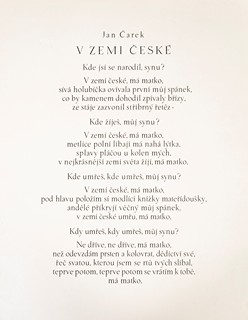 Josef Řeřicha (1872–1959) - Můj domov