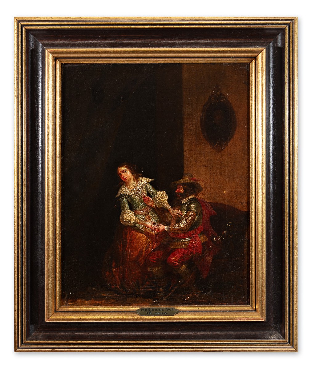 Holandský malíř 18. století - Žánrová scéna