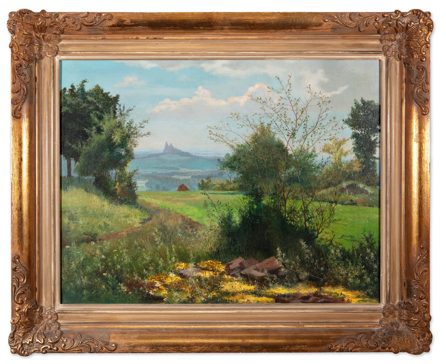 Josef Soukup (1890 - 1970) - Letní krajina s Troskami