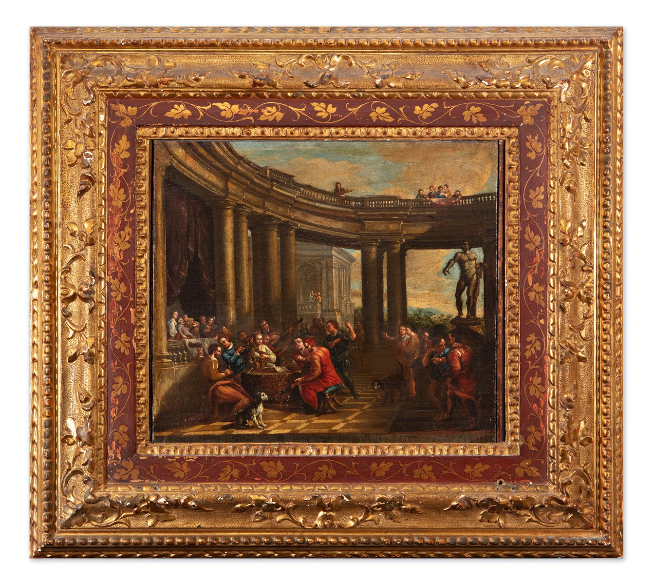 Italský malíř 18. století - Hudebníci