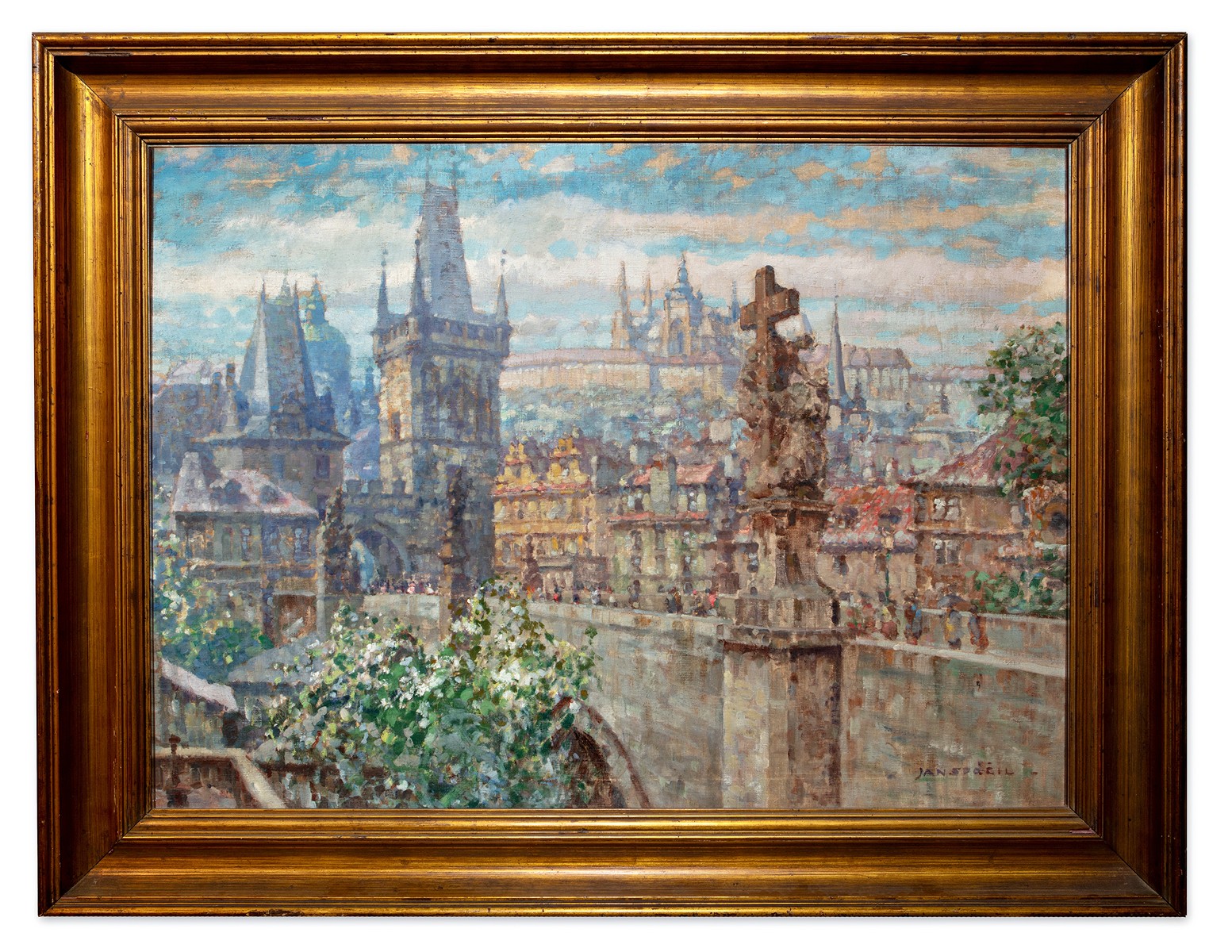 Jan Spáčil (1892 - 1982) - Pražské panorama