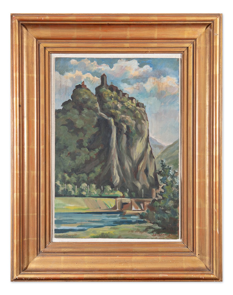 Martin Salcman (1896 - 1979) - Hrad Střekov