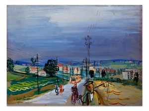 Jaromír Jindra (1895 - 1984) - Na benešovské silnici