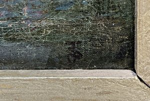 Francouzský malíř 19. století - Ztroskotání lodi