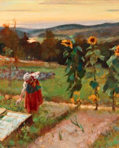 František Antonín Jelínek (1890 - 1977) - Zahradnice