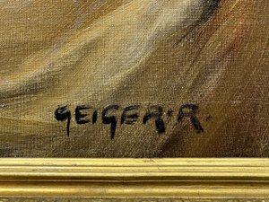Robert Geiger (1859 - 1903) - Dívčí akt