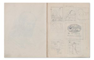 Tavík František Šimon (1877 - 1942) - Skicák z Paříže (30 listů)