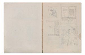 Tavík František Šimon (1877 - 1942) - Skicák z Paříže (30 listů)