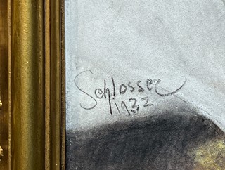 Robert Schlosser (1880 - 1943) - Dívčí akt