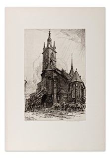 Jan Charles Vondrouš (1884 - 1970) - Čáslav - Kostel sv. Petra a Pavla