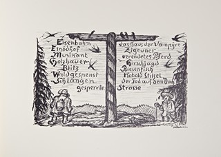 Alfréd Kubín (1877 - 1959) - Phantasien im Böhmerwald