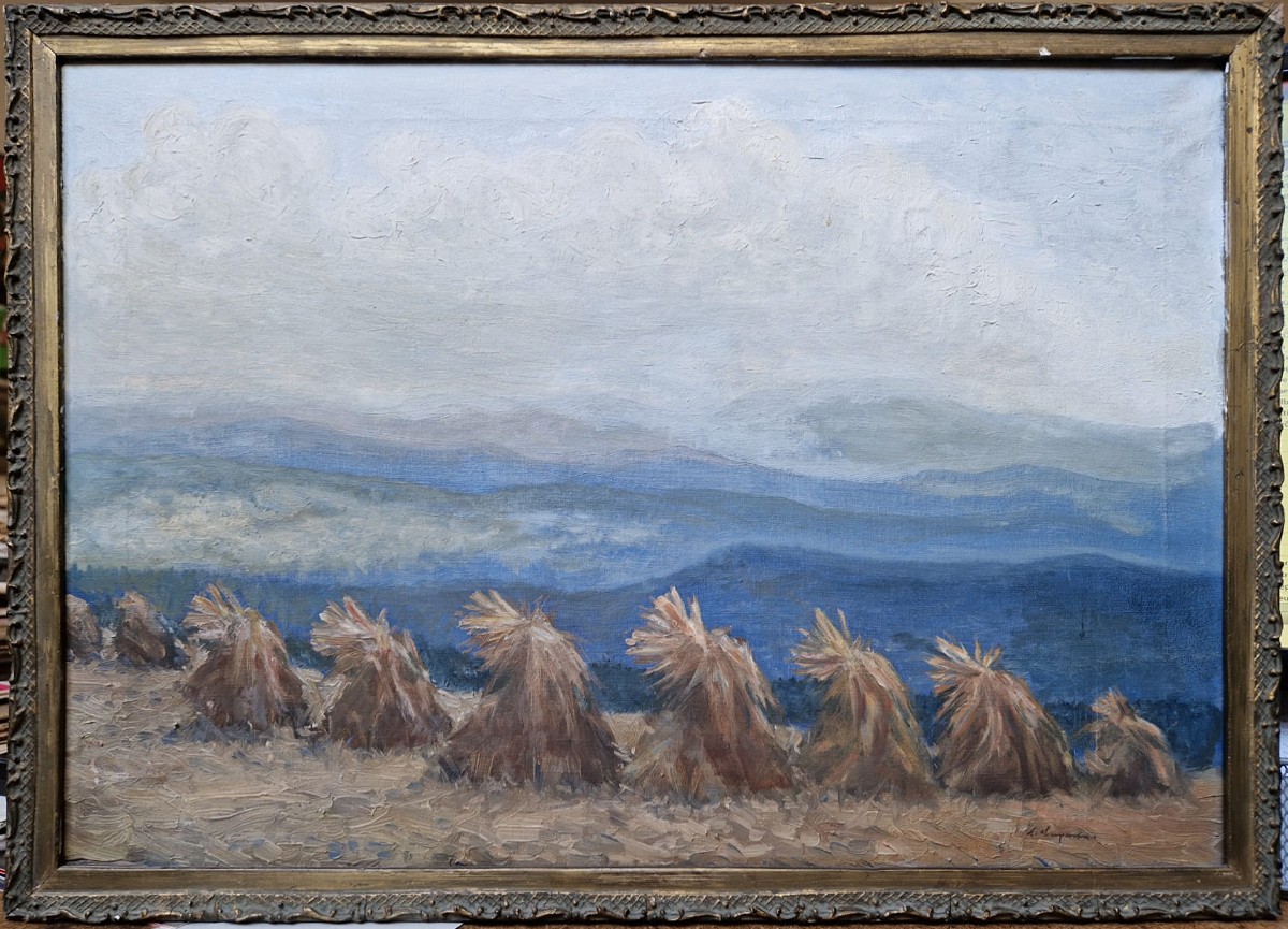 Augusta Antonín - Sklizeň na horách