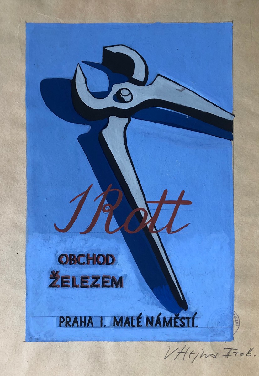Hejna Václav - J. Rott návrh reklamy