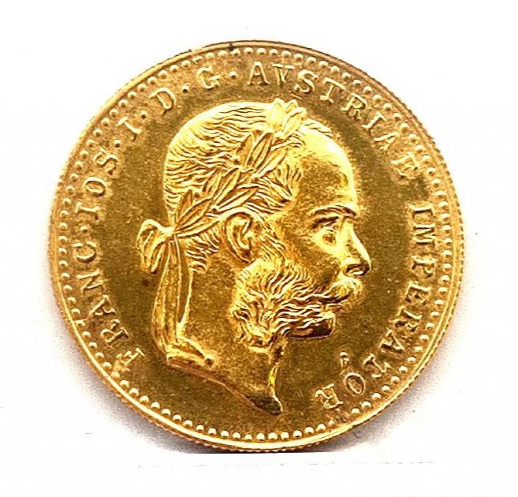 Zlatá mince 1 dukát 1915 Franz Josef