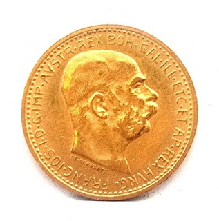 Zlatá mince 10 koruna 1903 Franz Josef