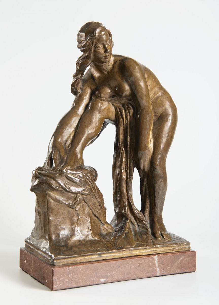 JOSEF DRAHOŇOVSKÝ 1877 - 1938 - PO KOUPELI