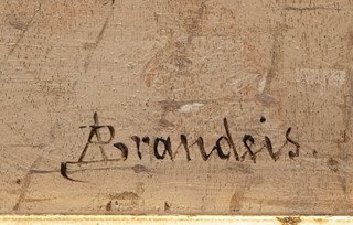 ANTONIE BRANDEISOVÁ 1849 - 1926 - MOTIV Z BENÁTEK