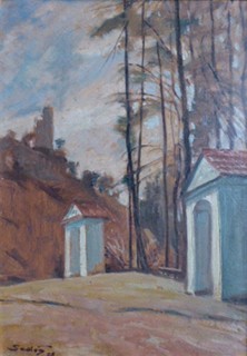 OTAKAR SEDLOŇ (1885-1973) - KŘÍŽOVÁ CESTA U POTŠTEJNA