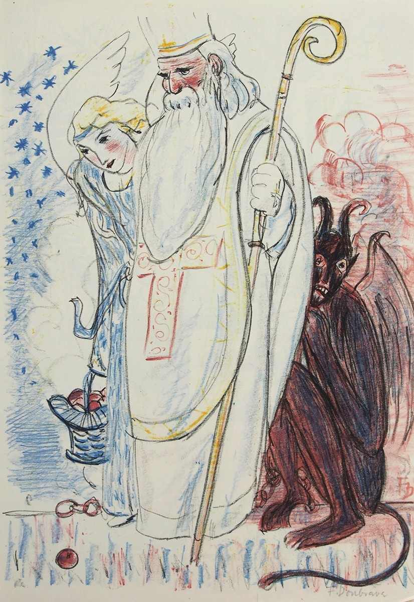 František Doubrava - MKULÁŠ, ANDĚL a ČERT – KOLEM VÁNOC