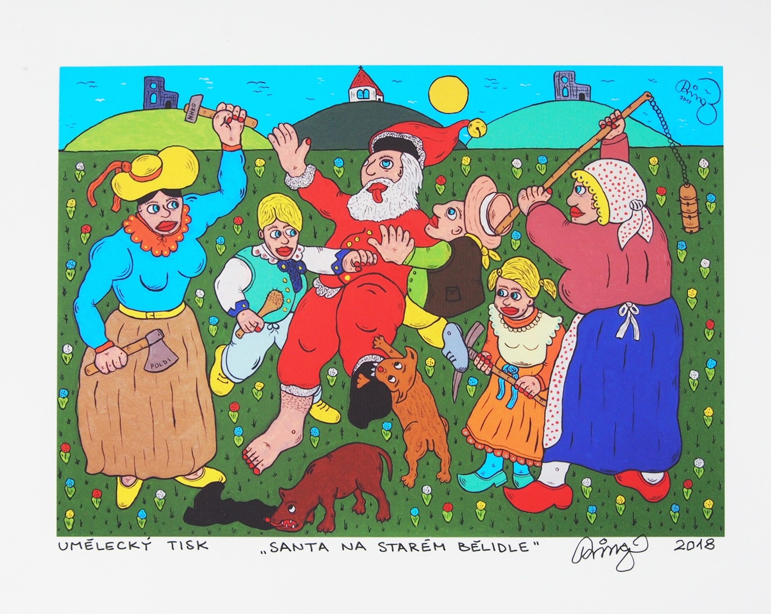 František Ringo Čech - SANTA NA STARÉM BĚLIDLE