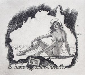 Mark Severin - AKT DÍVKY | EX LIBRIS JOHN GARENER