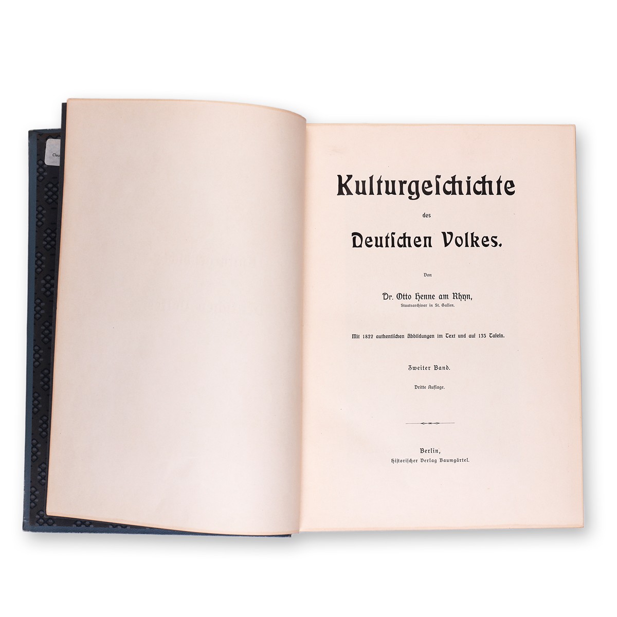 HENNE, Otto (1828-1914): Kulturgeschichte des Deutschen Volkes II.