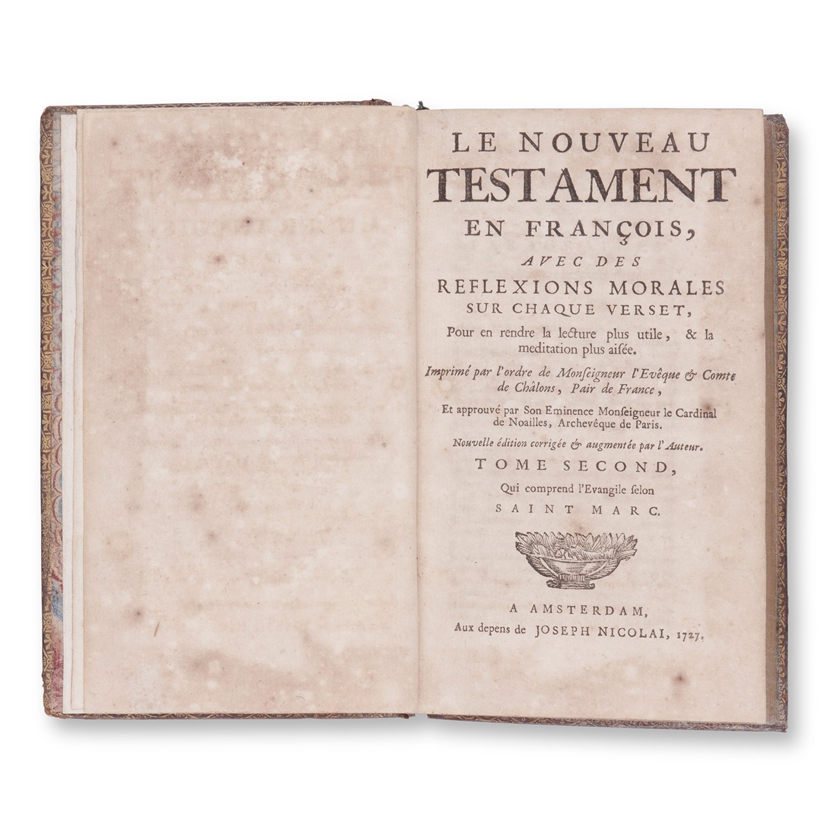 QUESNEL, Pasquier (1634-1719): Le nouveau Testament en françois II