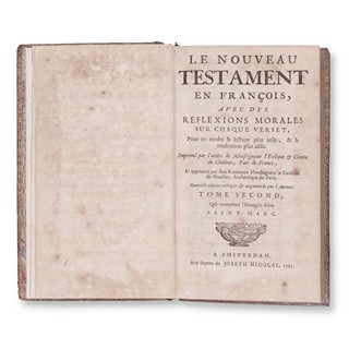 QUESNEL, Pasquier (1634-1719): Le nouveau Testament en françois II