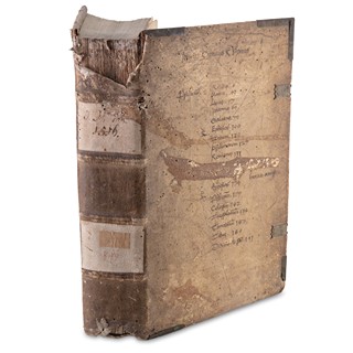 HIERONYMUS (?-420): Octavus tomus commentarios in Psalterium