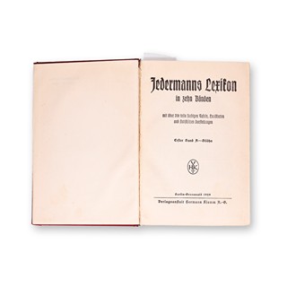 Jedermanns Lexikon I.-X.